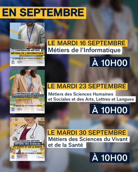 Planning septembre